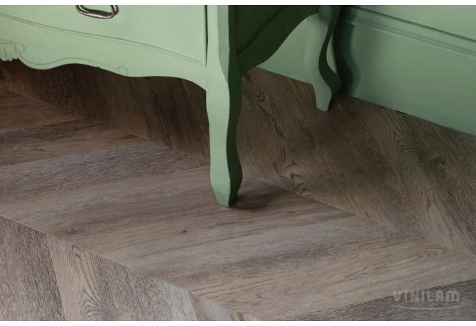 SPC ламинат Шеврон Шампань (1293*305*8,5 мм) — купить в Уфе