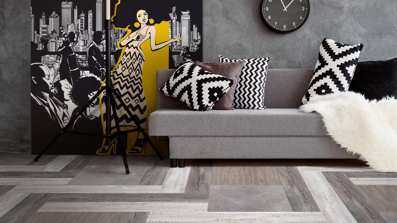 Виниловая плитка "Tarkett" Blues Jersey (457,2*457,2*3 мм) — купить в Уфе