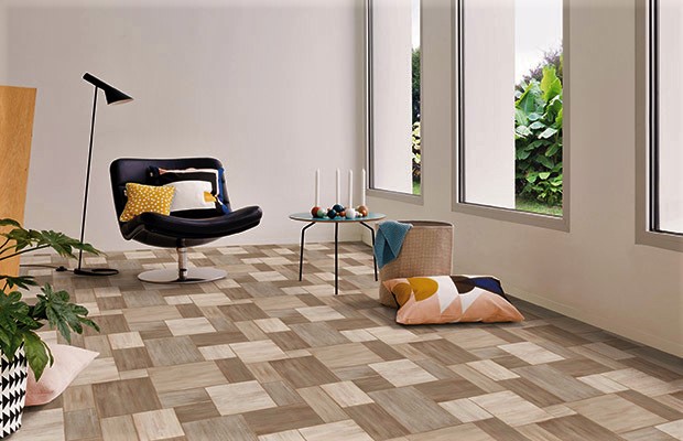 Линолеум полукоммерческий "IVC" Greenline Landscape 542 (4м) — купить в Уфе