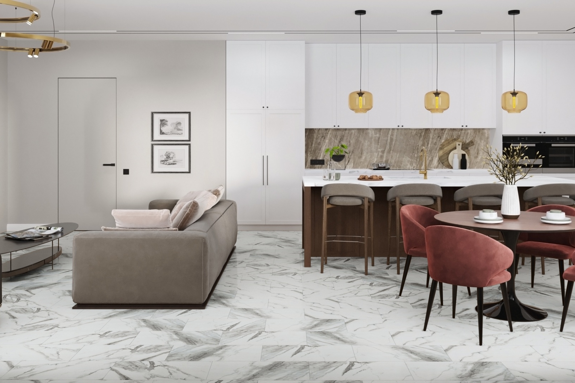 SPC плитка «Damy Floor» Эверест (610*305*5 мм) — купить в Уфе