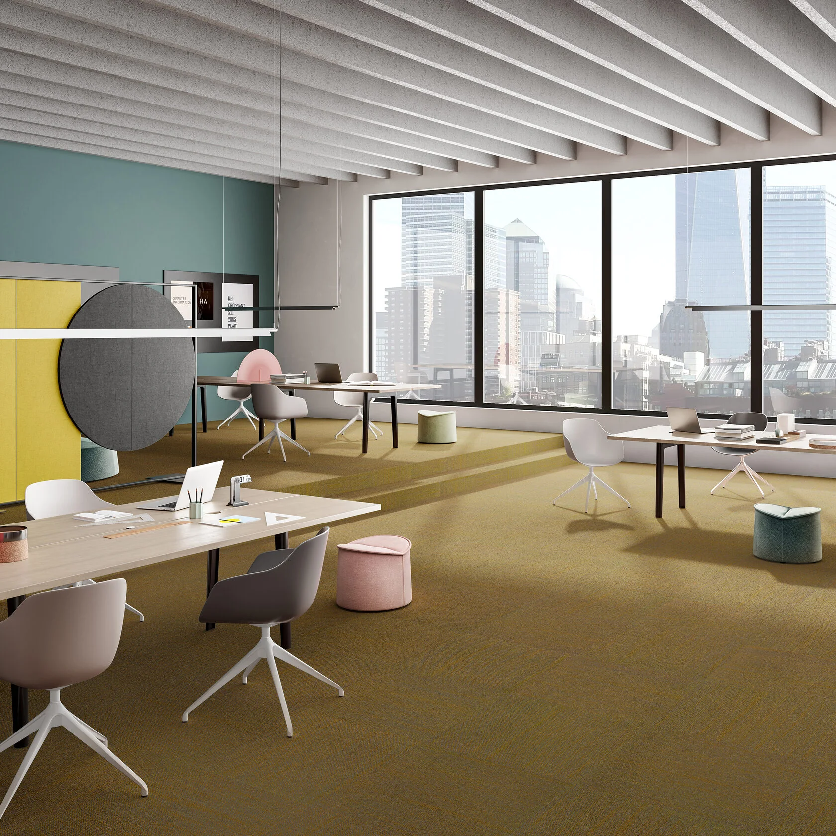 Ковровая плитка Marvel Tile 98 (500*500*6 мм) — купить в Уфе