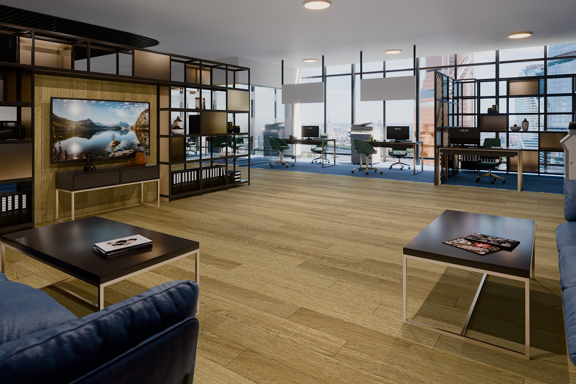 SPC ламинат «Damy Floor» Дуб Золотой (1220*180*4 мм) — купить в Уфе