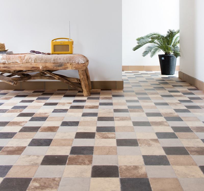 Линолеум бытовой "IVC" Bingo Pietra 596 (3м) — купить в Уфе