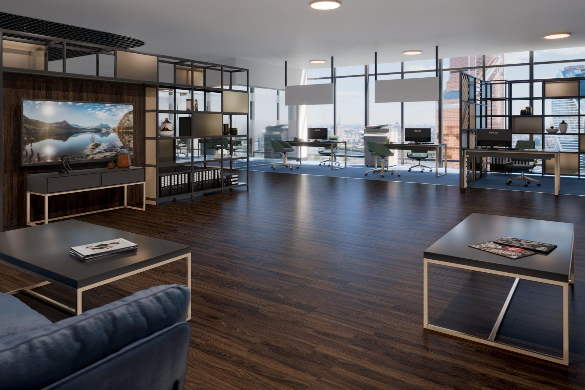 Инженерный паркет «Damy Floor» Каштановый — купить в Уфе