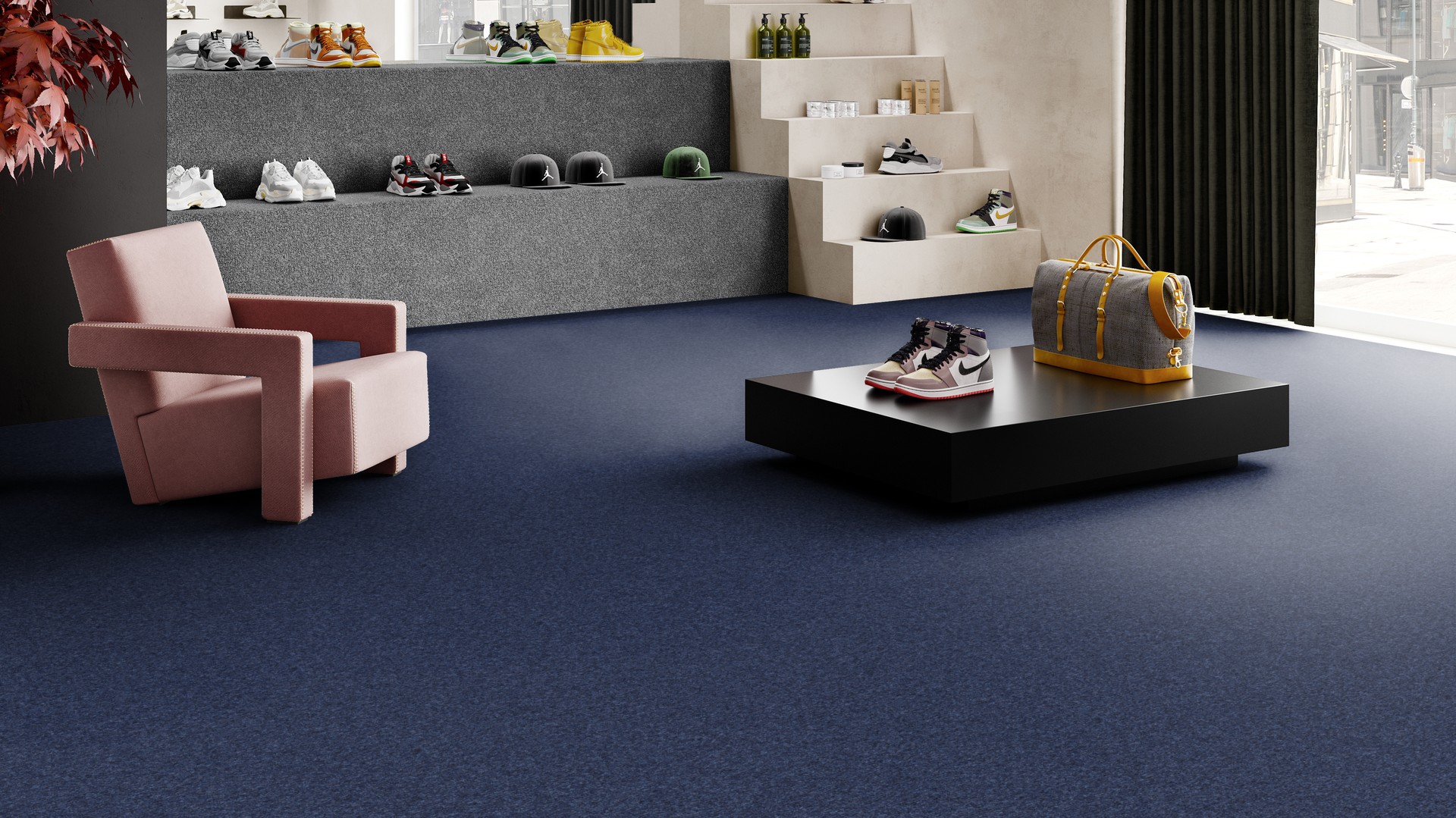 Ковровая плитка Medusa Tile 77 (500*500*5 мм) — купить в Уфе