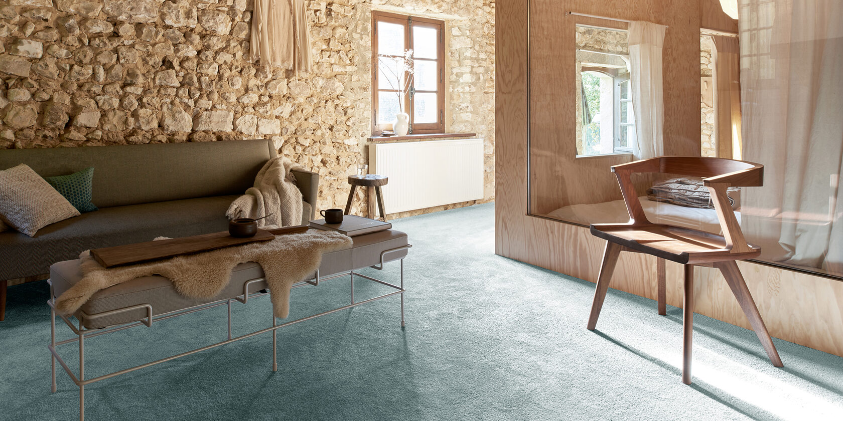 Ковровое покрытие "Bonkeel" Ganges 74 (ширина 1м/3м/4м) — купить в Уфе