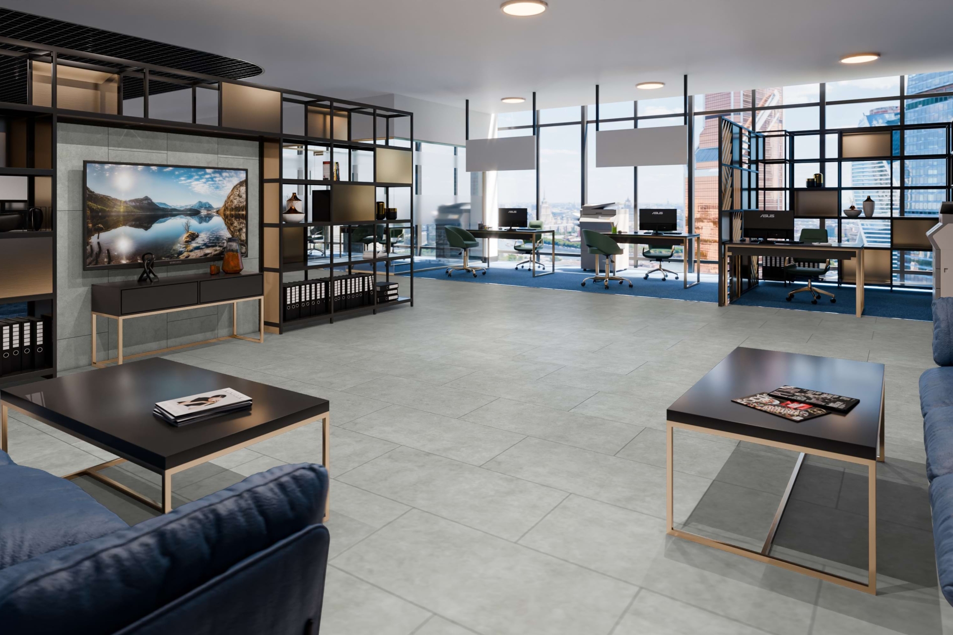 Усовершенствованная кварц-виниловая плитка «Damy Floor» Броуд-Пик (912,4*455,2*2,5 мм) — купить в Уфе