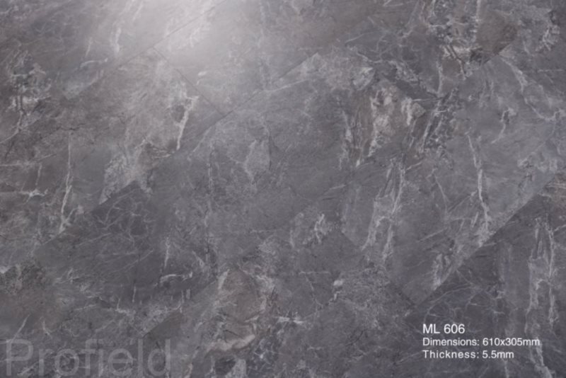 SPC ламинат "Profield" Грей марбл (305*610*5,5 мм) — купить в Уфе