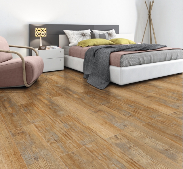 SPC ламинат "CronaFloor" Nano 4V Сосна Медовая (1200*180*3,5 мм) — купить в Уфе