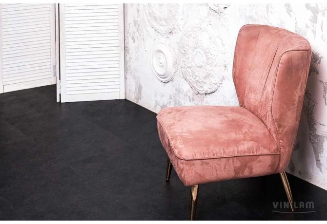 SPC ламинат Сланцевый Чёрный (940*470*8 мм) — купить в Уфе