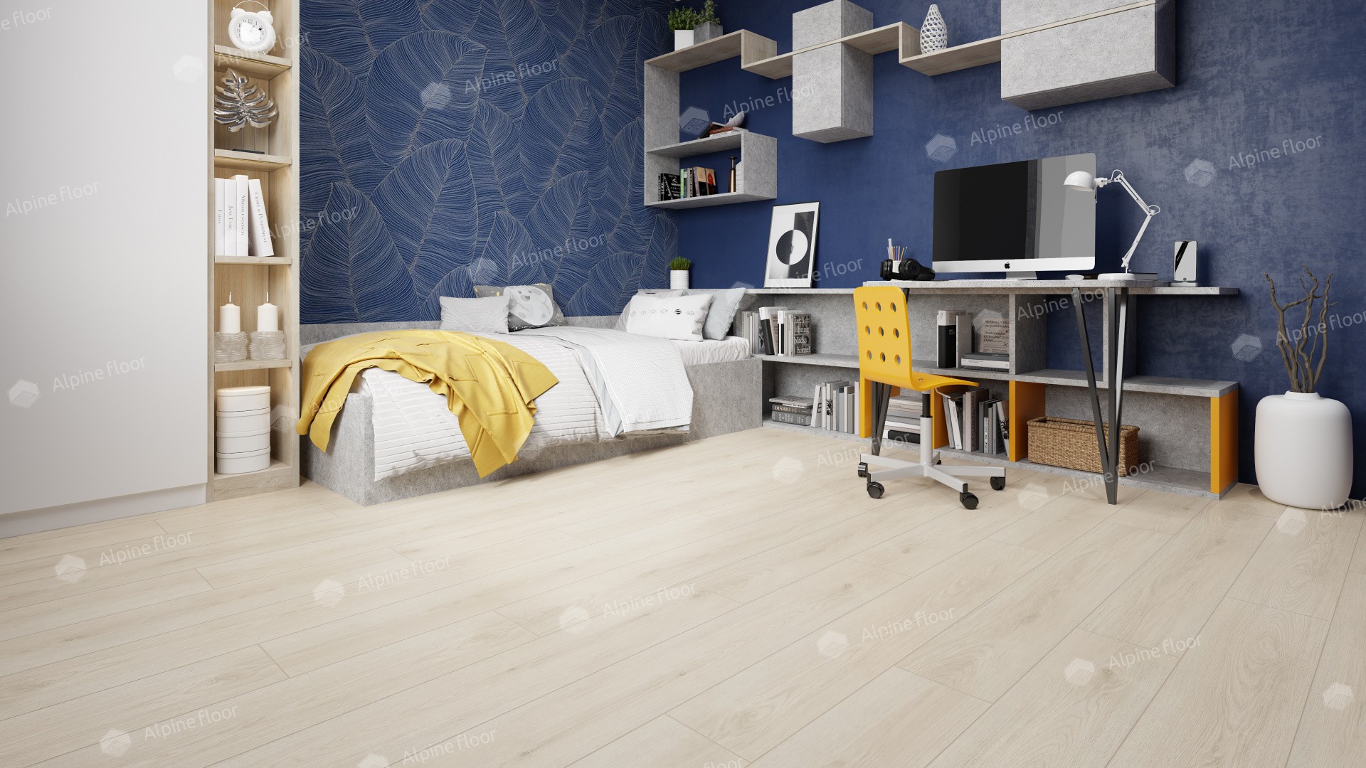 Ламинат "Alpine Floor" Дуб Петербург (1285*192*8 мм) — купить в Уфе