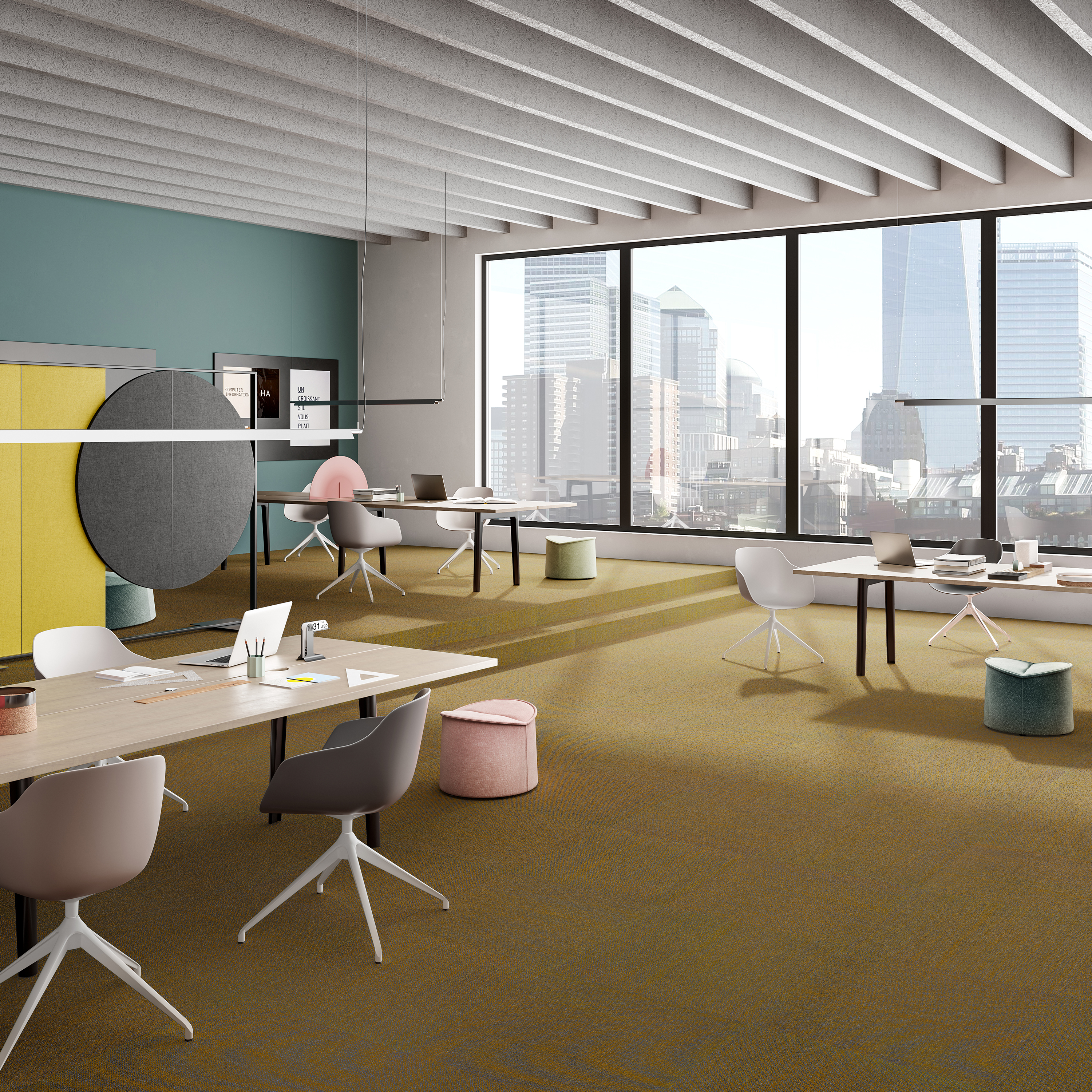 Ковровая плитка Marvel Tile 29 (500*500*6 мм) — купить в Уфе