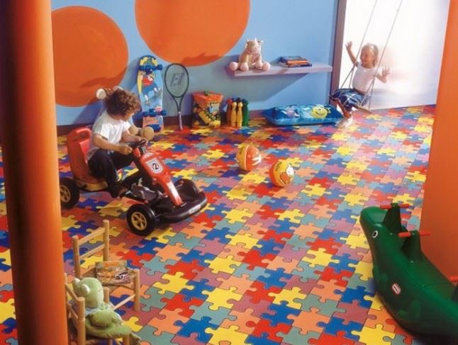 Линолеум бытовой "IVC" Neo Puzzle 50 (3,5м) — купить в Уфе