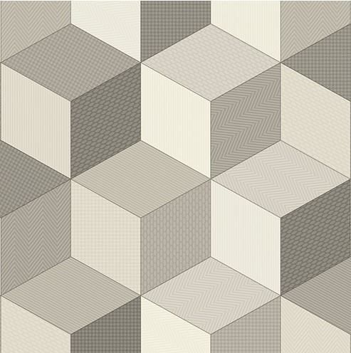 Линолеум бытовой "IVC" Bingo Cubes 83 (3м) — купить в Уфе