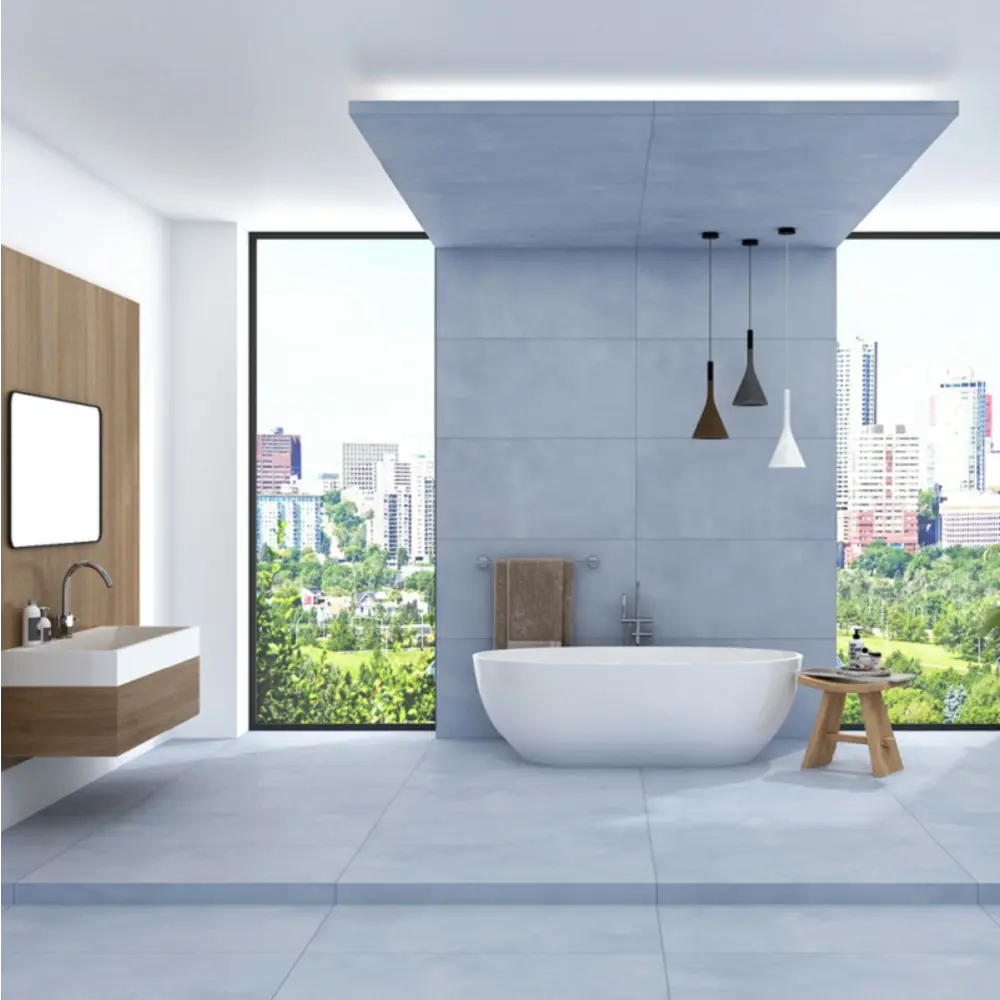 Керамогранит "Sonex" Cloudy Sky Matt матовый 60x120 см 1.44 м2 цвет голубой — купить в Уфе