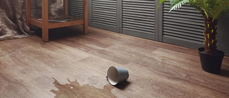 Кварцвиниловая плитка "Aquafloor" AF6033 Glue (1219,2*177,8*2 мм) — купить в Уфе