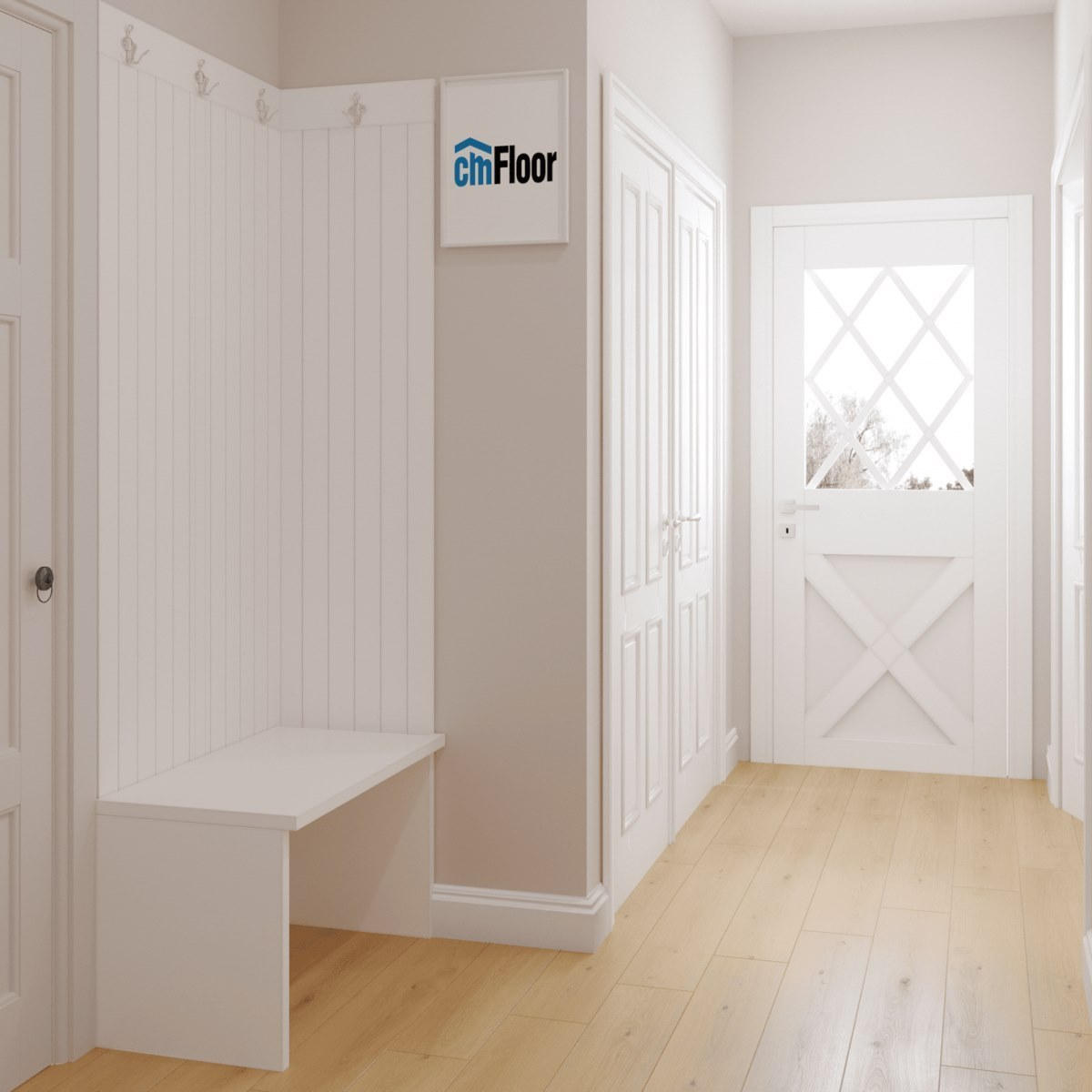 Виниловое напольное покрытие ScandiWood 09 Дуб Орегон (180*1220*5 мм) — купить в Уфе