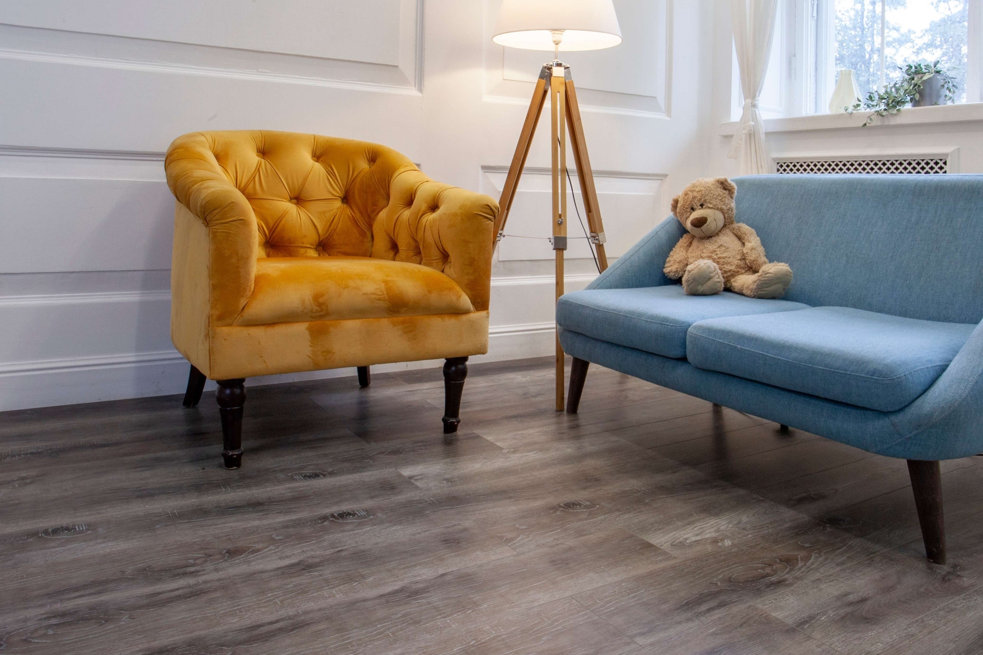 SPC ламинат «Damy Floor» Дуб Рустикальный Черный (1220*180*4 мм) — купить в Уфе