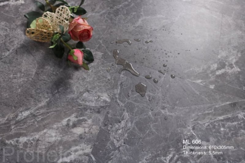 SPC ламинат "Profield" Грей марбл (305*610*5,5 мм) — купить в Уфе