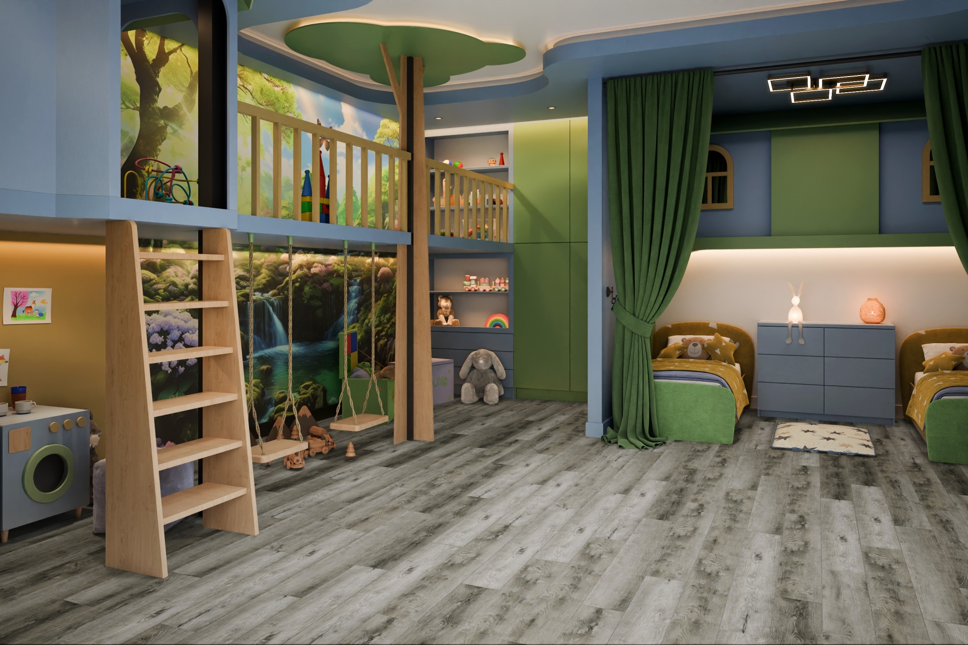 Усовершенствованная кварц-виниловая плитка «Damy Floor» Дуб Рустикальный Серый (1227*187*2,5 мм) — купить в Уфе