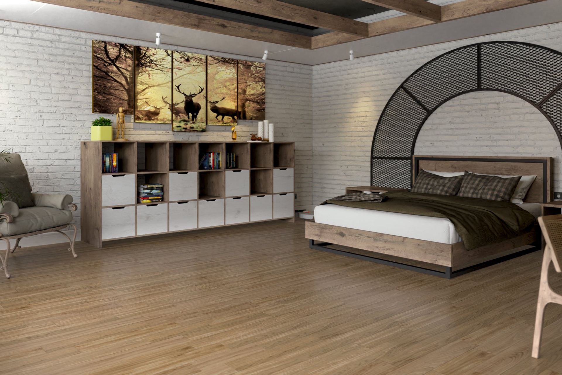 Инженерный паркет «Damy Floor» Натуральный (укладка палуба) — купить в Уфе