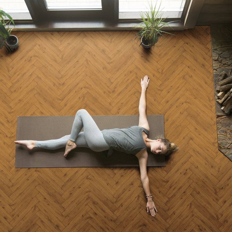 Ламинат  "Aberhof" Дуб Поусон (600*100*8 мм) — купить в Уфе