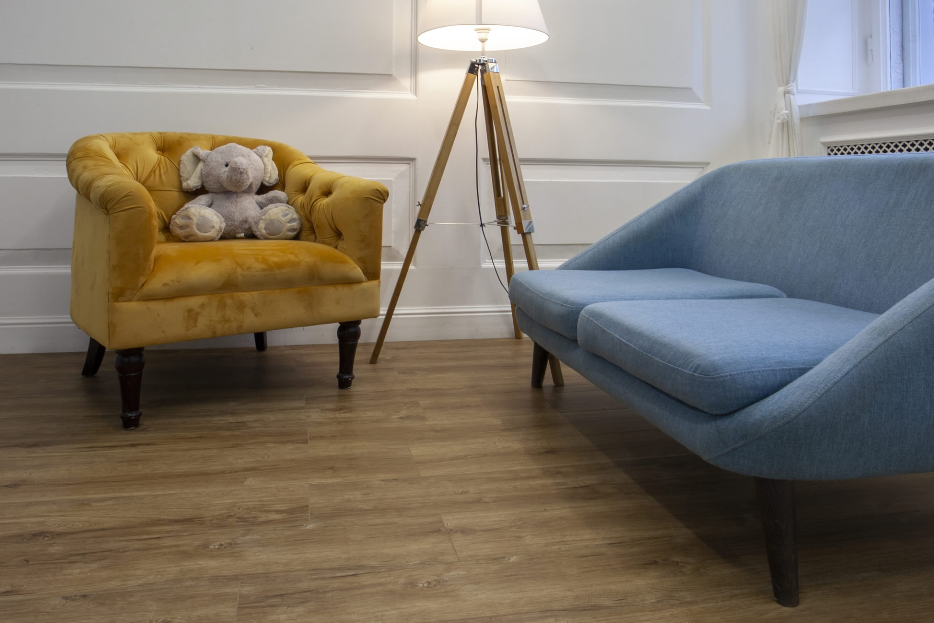 Усовершенствованная кварц-виниловая плитка «Damy Floor» Дуб Имбирный (1227*187*2,5 мм) — купить в Уфе