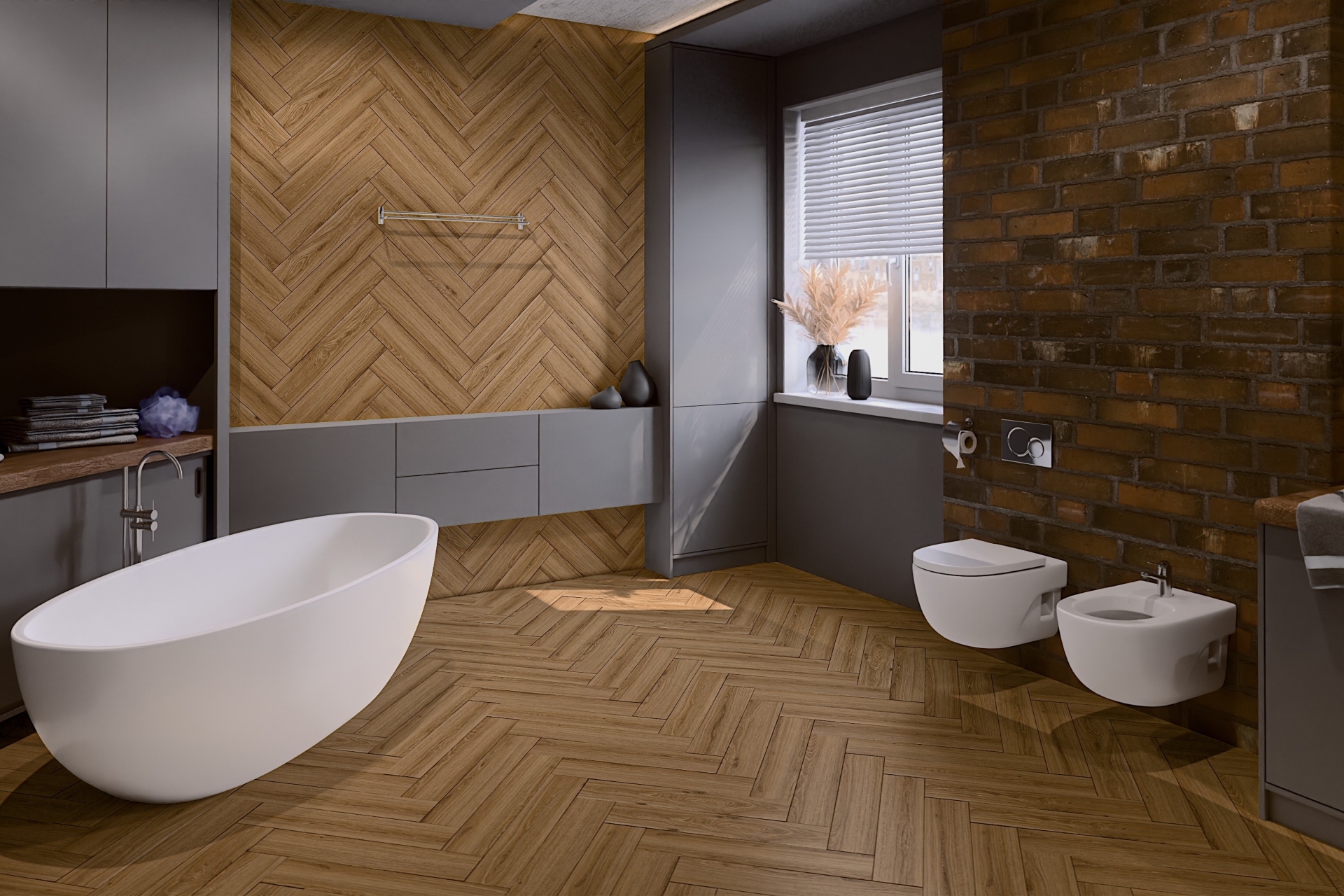 SPC ламинат «Damy Floor» Лидс (615*123*4 мм) — купить в Уфе