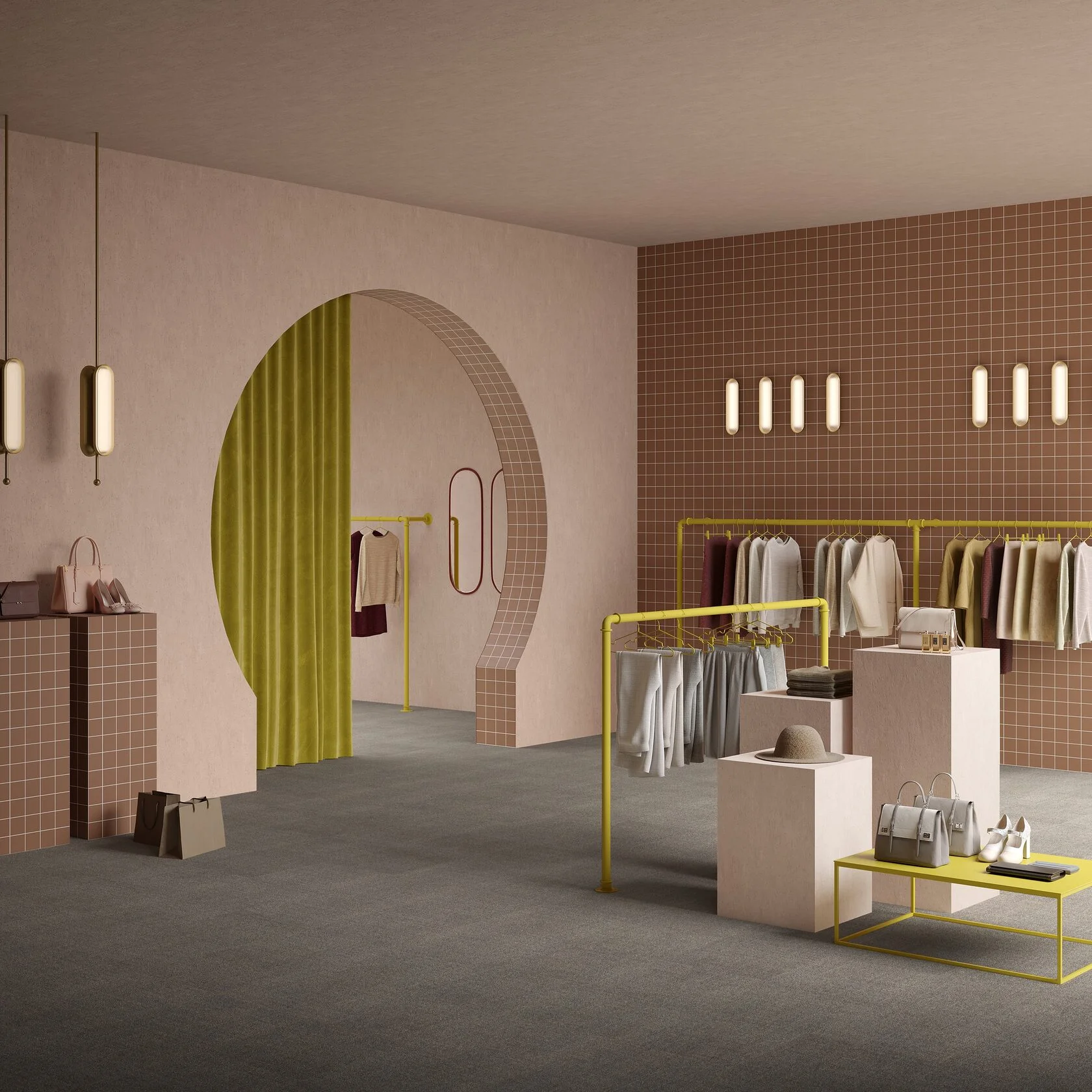 Ковровая плитка Mantra Tile 29 (500*500*6 мм) — купить в Уфе