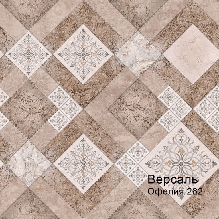 Линолеум бытовой "Комитекс" Версаль Офелия 262 (3,5м) — купить в Уфе