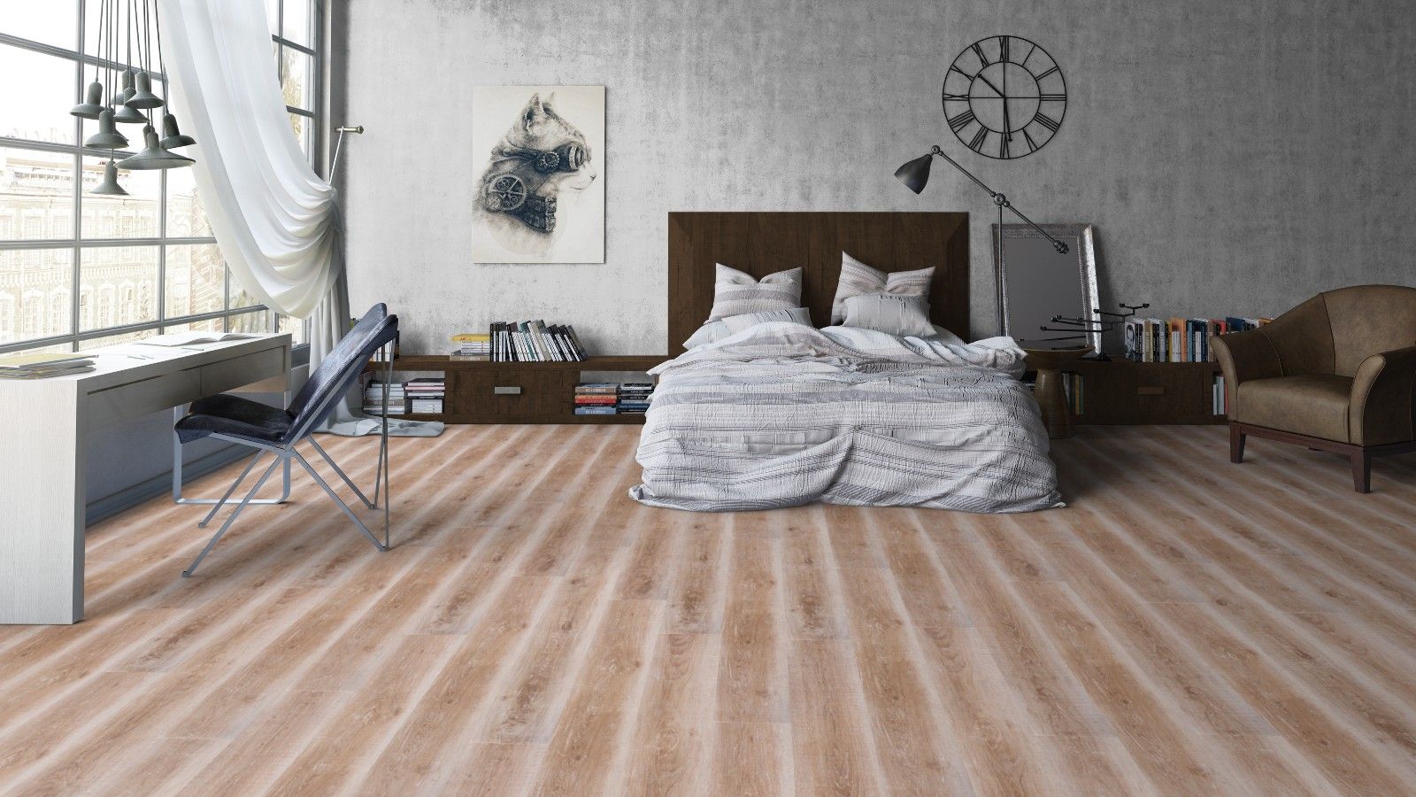 Ламинат "Tarkett" Robinson Дуб небраска (1292*194*8 мм) — купить в Уфе