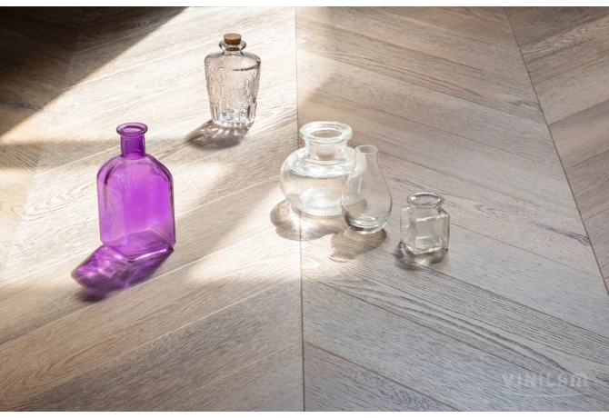 SPC ламинат Шеврон Шампань (1293*305*8,5 мм) — купить в Уфе