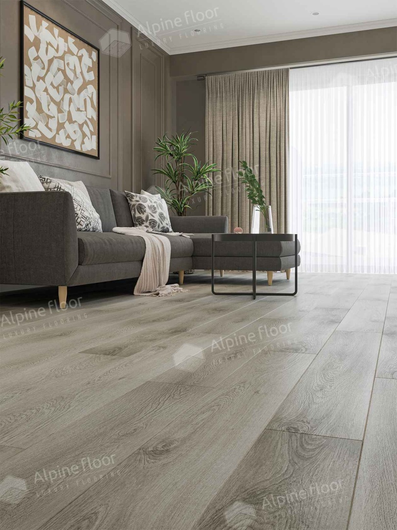 Кварцвиниловая плитка LVT "Alpine Floor" Негара (1219,2*184,15*2,5 мм) — купить в Уфе