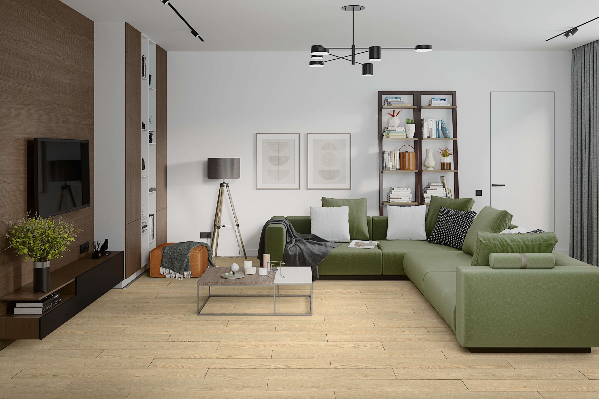 SPC ламинат «Damy Floor» Дуб Латте (1220*180*4 мм) — купить в Уфе