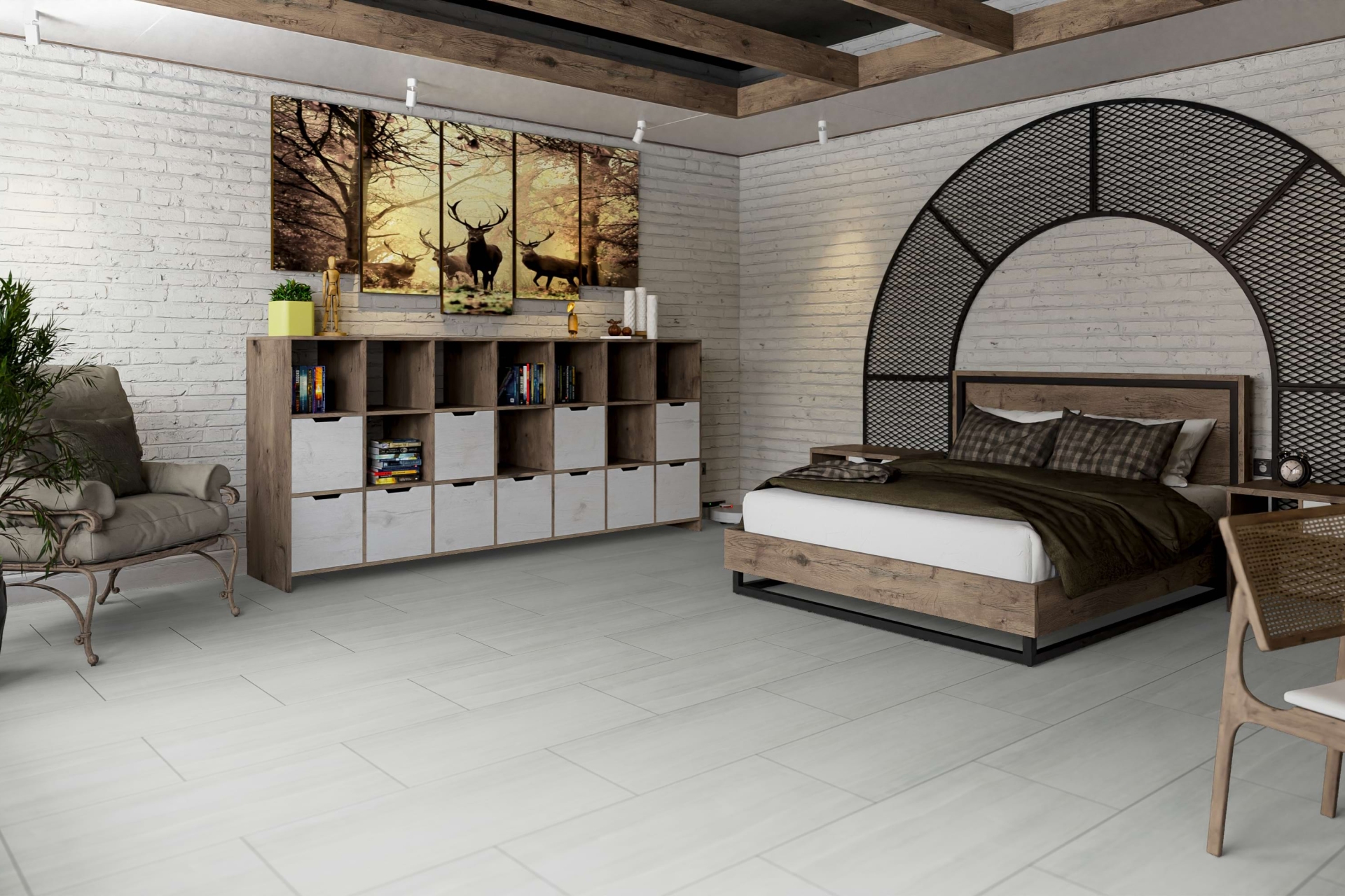 Усовершенствованная кварц-виниловая плитка «Damy Floor» Кайлас (912,4*455,2*2,5 мм) — купить в Уфе