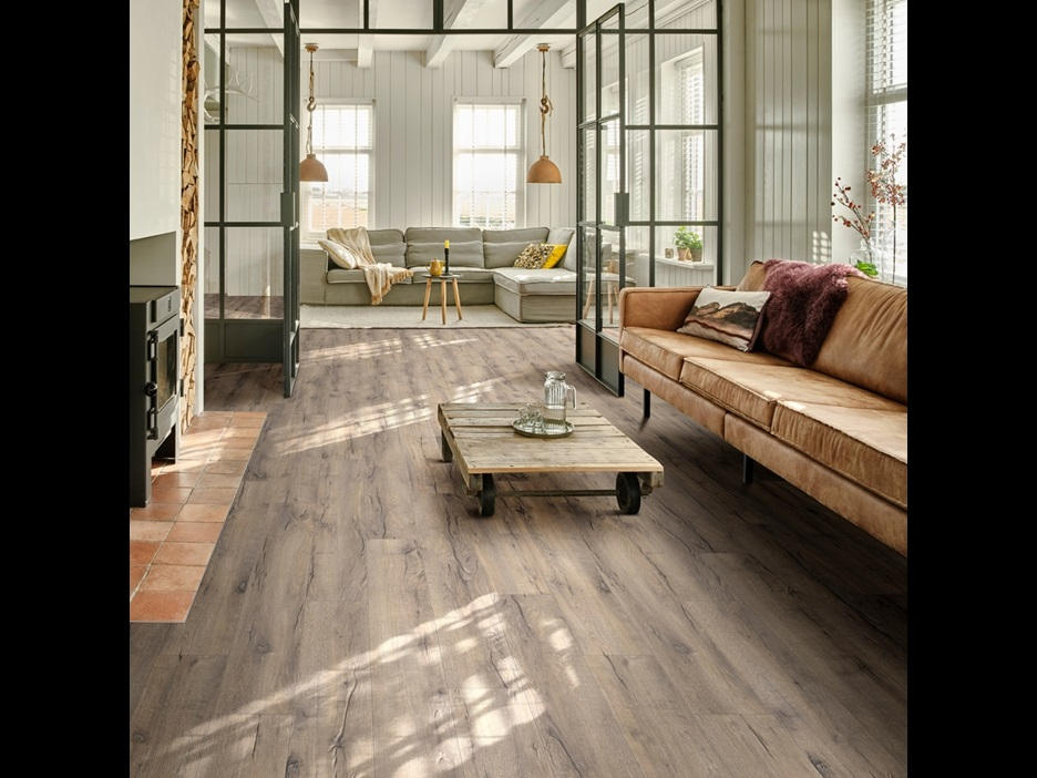 Замковая ПВХ плитка Highland Oak 869 (1251*189*5 мм) — купить в Уфе