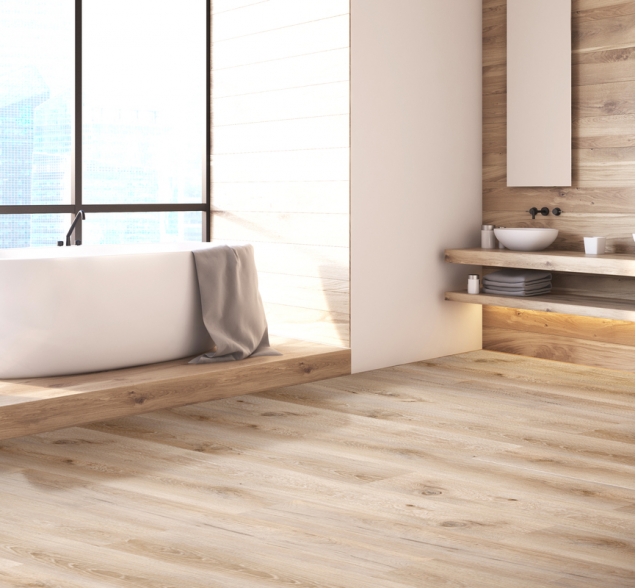 SPC ламинат "CronaFloor" Wood 4V Дуб Фрейзер (1200*180*4 мм) — купить в Уфе