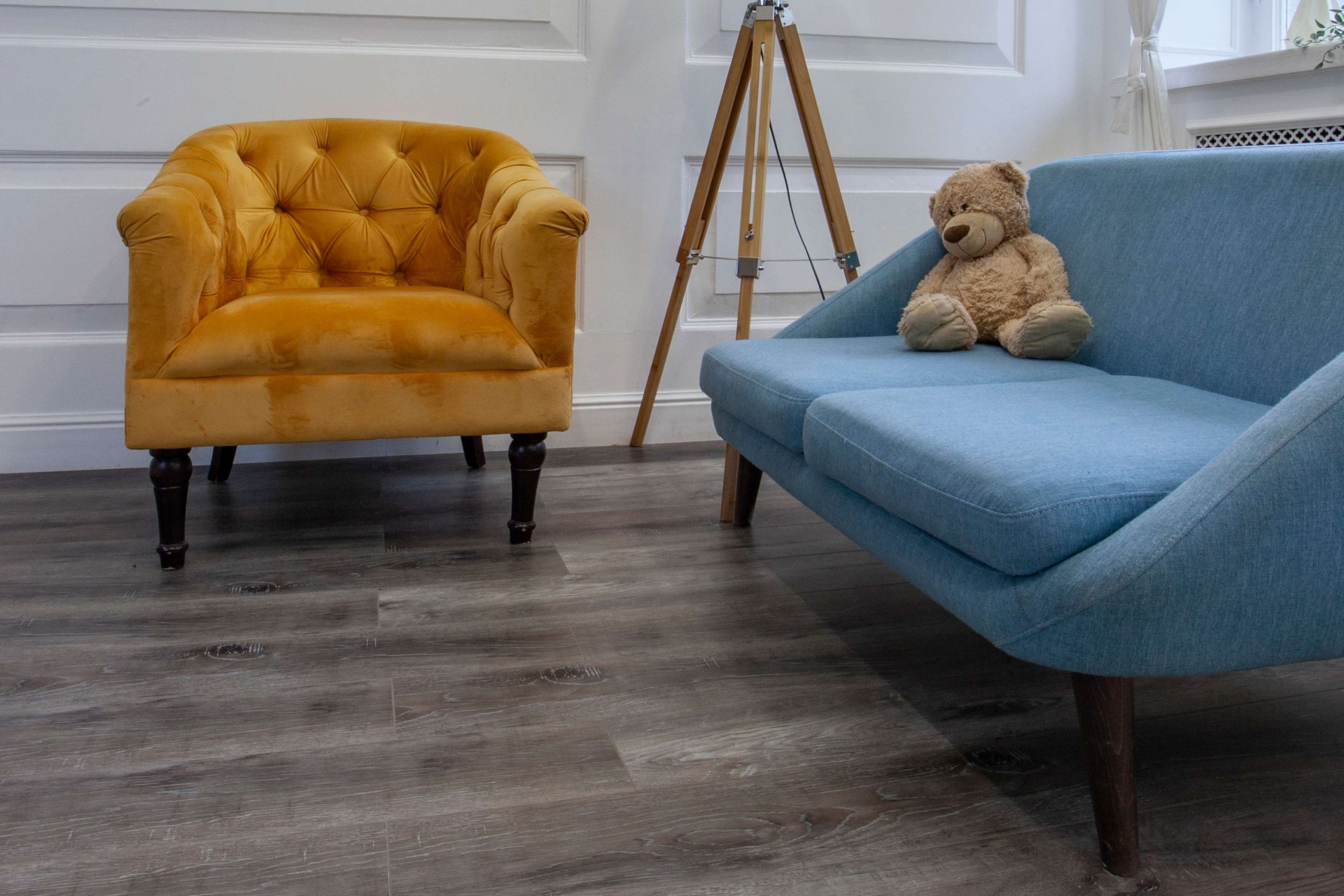 SPC ламинат «Damy Floor» Дуб Рустикальный Черный (1220*180*4 мм) — купить в Уфе