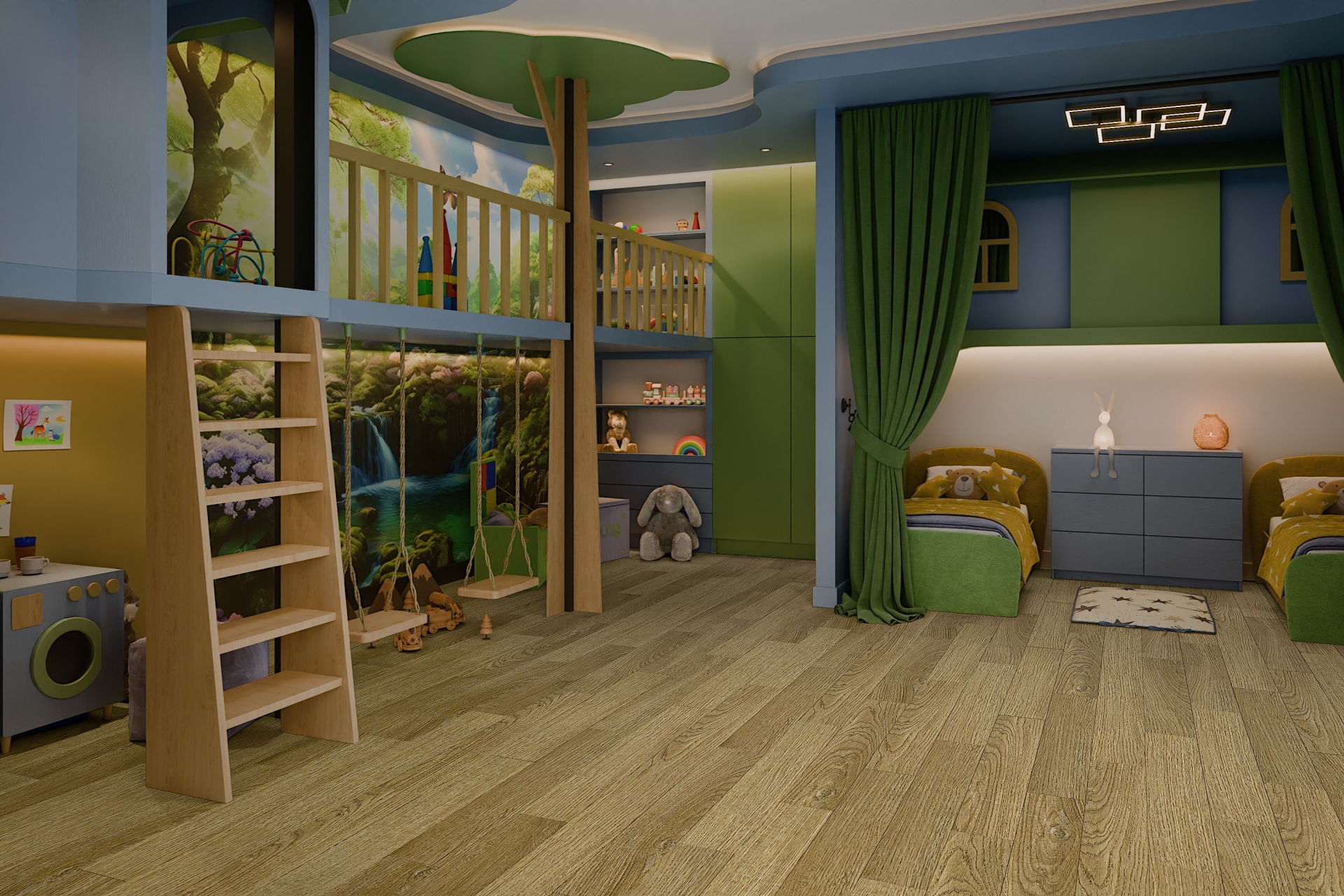 SPC ламинат «Damy Floor» Дуб Золотой (1220*180*4 мм) — купить в Уфе