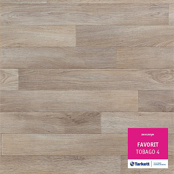 Линолеум бытовой "Tarkett" Фаворит Tobago 4 (3,5м) — фото и характеристики